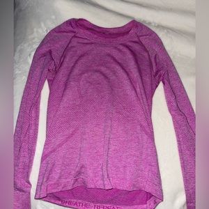 Lululemon swiftly tech long sleeve race length